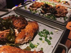 绿茶葱香烤鸡-绿茶餐厅(光谷世界城步行街店)