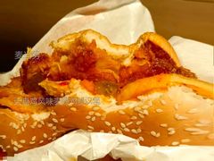 大盘鸡风味麦辣鸡腿汉堡-麦当劳(西丽银座店)