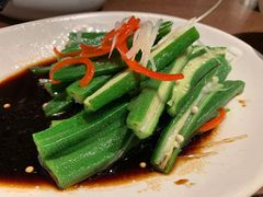 白灼秋葵-云海肴·汽锅鸡·云南菜(领展购物广场·中关村店)