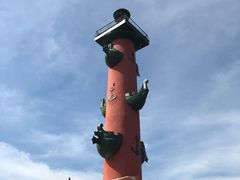 -瓦西里岛古港口灯塔