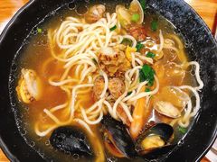 海鲜大侠面-老东镇啤酒屋海鲜加工·蒸汽海鲜·海鲜烧烤(台东店)