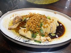 红葱头淋爬山鸡-广府乡下·饭庄(新港东路店)