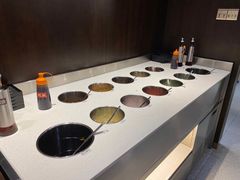 自助调料区-煲王粤菜餐厅(中侨中心店)