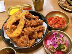 炸鸡配炸虾-HOTISLAND海鸡岛·韩国料理(江南西店)