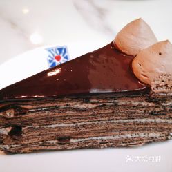 特层巧克力千层蛋糕