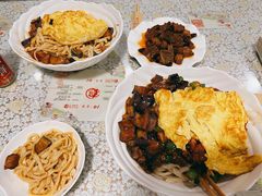 茄子肉丁鸡蛋拌面-文三里屯面馆(三里屯店)