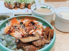 灸烤鹅肝三文鱼饭-东京屋(武定路店)