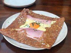 巴黎火腿鸡蛋芝士蘑菇可丽饼-RAC BAR(安福路店)