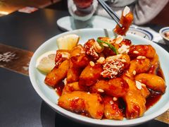 坚果老醋里脊-长安大牌档之龙头酒肆(荣民龙首广场店)