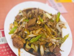 葱爆羊肉-教师之家赵家羊汤馆(东青龙街店)