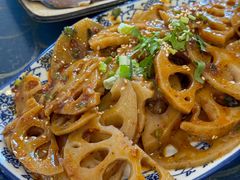凉拌莲藕-回辉登偰氏面片(东莲花美食街店)