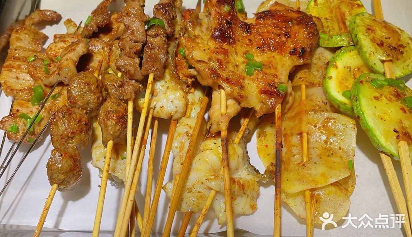 雨天和烧烤很配哟！