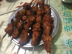 羊肉串-老钟家烤羊排·敦伊阁清真餐厅胡羊焖饼