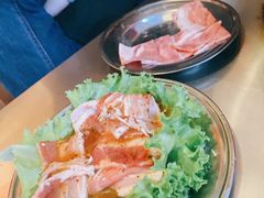 秘制五花肉-老姐石板烧烤+铜炭火锅(总店)