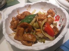 水绿菜炒大肠-原味田园·客家菜·土窑鸡(中航城君尚购物中心店)