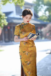 -禾米旗袍妈妈装礼服定制(嘉业国贸店)