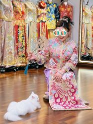 -懿沉香中式嫁衣礼服秀禾服龙凤褂马来褂旗袍总店