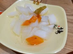 腌萝卜-杨翔豆皮涮牛肚(万和城店)