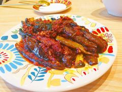 泰汁茄子-菠菜美食