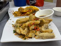 椒盐九肚鱼-凤城康记饭店