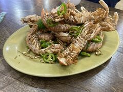 椒盐濑尿虾-贞姨美食·老字号海鲜大排档