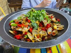 爆炒花甲-大湾金牌万州烤鱼(沙河店)