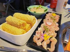 蒜香鸡腿肉-生活如沸·顺德水牛奶火锅(人民广场店)