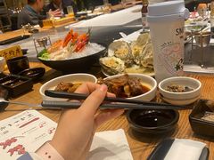 自助取餐区-赤坂亭·M9和牛烧肉·铁板烧·日料398放题(长泰广场店)