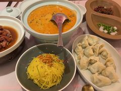 黄瓜鸡蛋虾仁水饺-喜鼎海胆水饺(平安金融中心店)