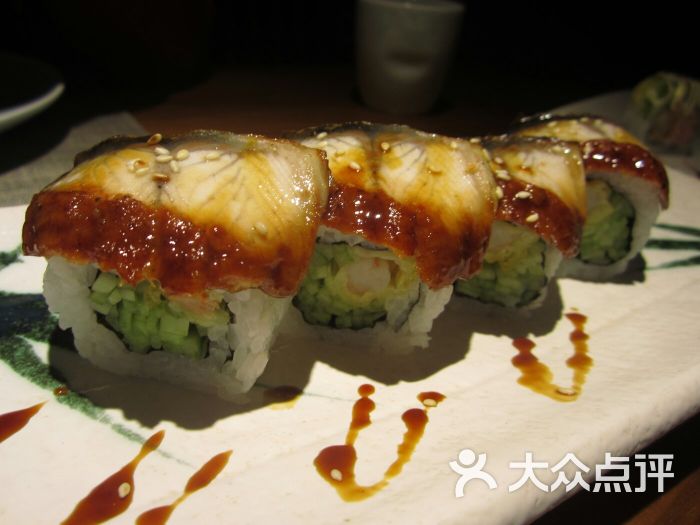 山葵家精致料理寿司吧(杭州大厦坤和店)鳗鱼反卷图片 - 第5张