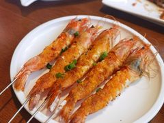 盐烤南美大虾-船歌·鱼水饺青岛菜(金狮广场店)
