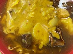 秘制咖喱牛腩汤面-胜利茶餐室