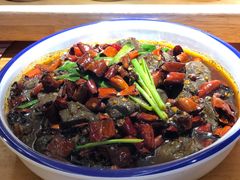 夜市炒鸡血-怪噜范·老贵阳街头名小吃(鸿通城店)