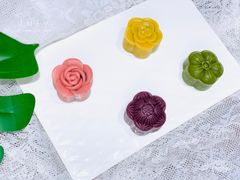 桃山皮月饼-玉见cake低糖蛋糕甜品台定制(河西店)
