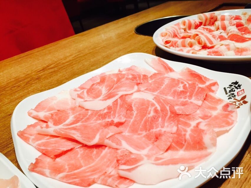 猪猪福和式火锅(伊势丹百货店)猪猪福肉图片 - 第2334张