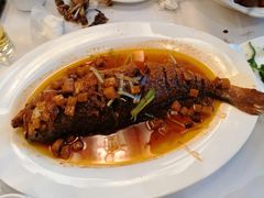干烧大黄鱼-丰泽园饭店