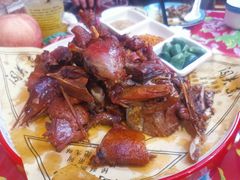 熏大鹅-闯关东东北农家菜(崂山石老人店)