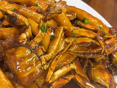 毛蟹年糕-谢记上海大排档(长寿路店)