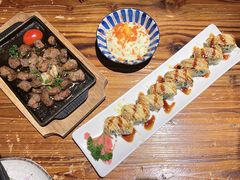 鲜切芒果芝士卷寿司8枚-小川洋风料理(街道口店)