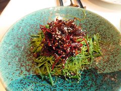麻油菌菇丝瓜尖-沿途四季·云南菜(建外大街店)