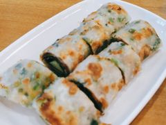 葱饼卷牛肉-台北楚楚园馅饼粥(虹桥南丰城店)
