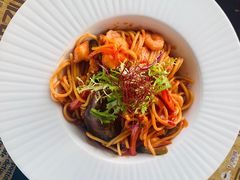 什锦海鲜炒意粉-维纳斯酒店-忆咖啡观景餐厅(象山公园店)