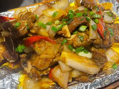 铁板牛仔骨-陈老太婆·特色烧烤·小龙虾(河东店)