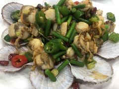 葱爆威海扇贝-郭姐·威海渔村(黄兴路店)