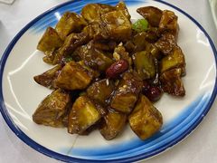 四宝茄子-北戴河庆山饭店·海鲜砂锅粥(北戴河黑石路店)