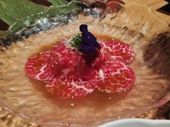 山葵汁拌烤牛肉-Minase水濑·日料放题(外滩店)