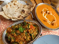 咖喱秋葵配洋葱番茄BhindiMasala-克比叔叔印度餐厅Kebabs on the Grille(永康路分店)