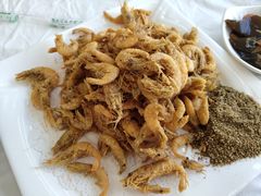 炸青虾-渔民船说·北塘海鲜·天津菜·海肠捞饭(北塘古镇店)