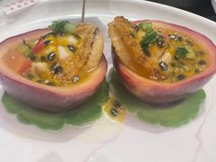 百香果蒸中鲍鱼-79号渔船海鲜饭店(宝安店)