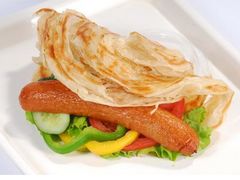 手抓饼-上海财经大学-绿叶食堂